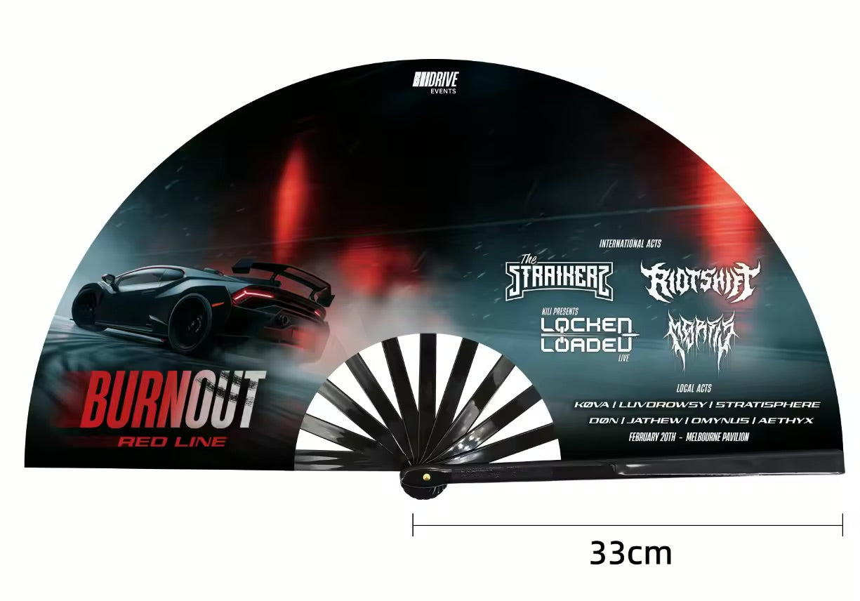 BURNOUT (REDLINE) LARGE FAN
