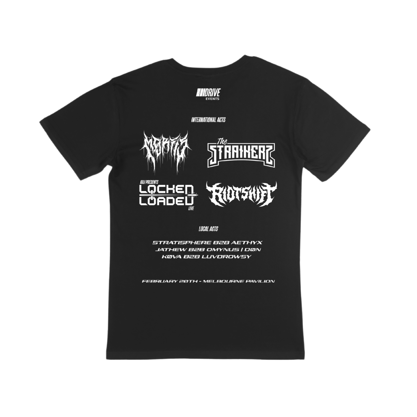 BURNOUT LINEUP TEE
